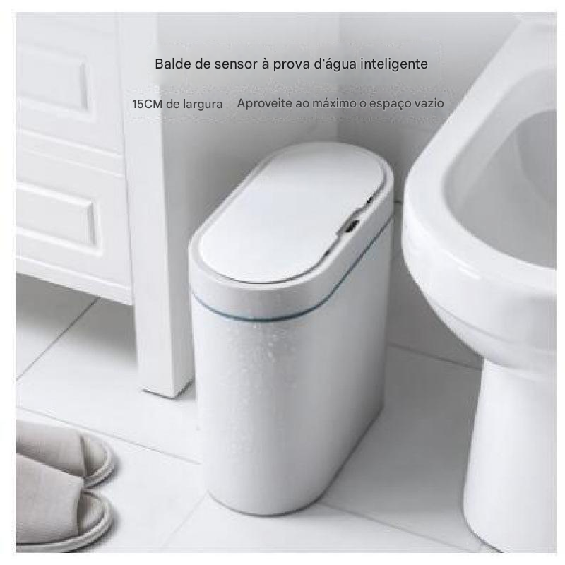 Lixeira com sensor inteligente