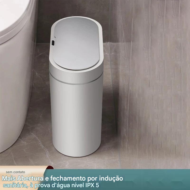 Lixeira com sensor inteligente